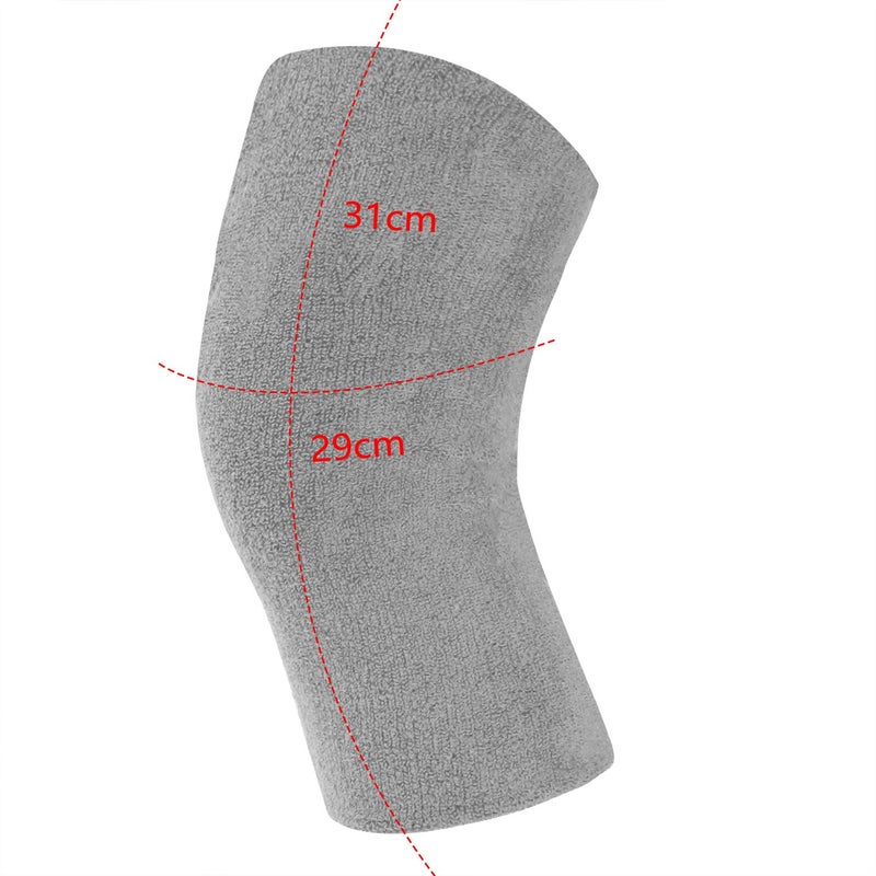 FakeFace Winter Soft Thermal Knee Braces Leg Warmers Cozy Warm Snow Skiing Cycling Camping Runing Arthritis Tendonitis Knee Pads Leg Sleeves Support Protector for Men Women - Image 5